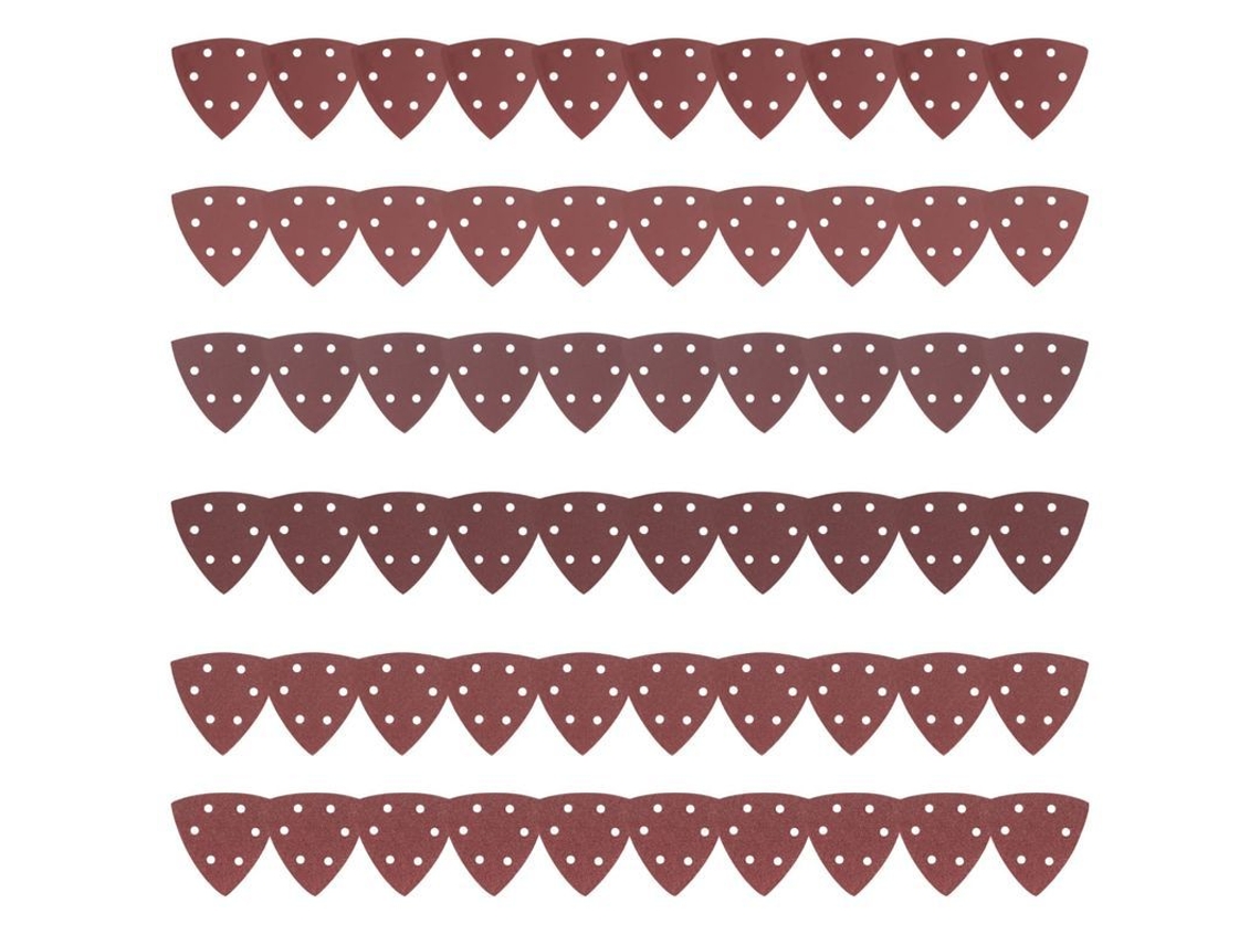 Hojas De Lija Triangulares 90 Piezas, Grit 40-320, 90x90mm, Lija De Arena Para Ratoncito, Corindón, Adhesivo Velcro