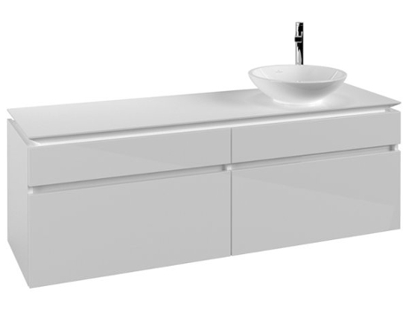 Mueble de lavabo Villeroy &amp Boch Legato B598 1600x550x500mm lavabo a la derecha