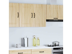 Mueble De Pared Cocina Kalmar Madera Contrachapada Roble Sonoma