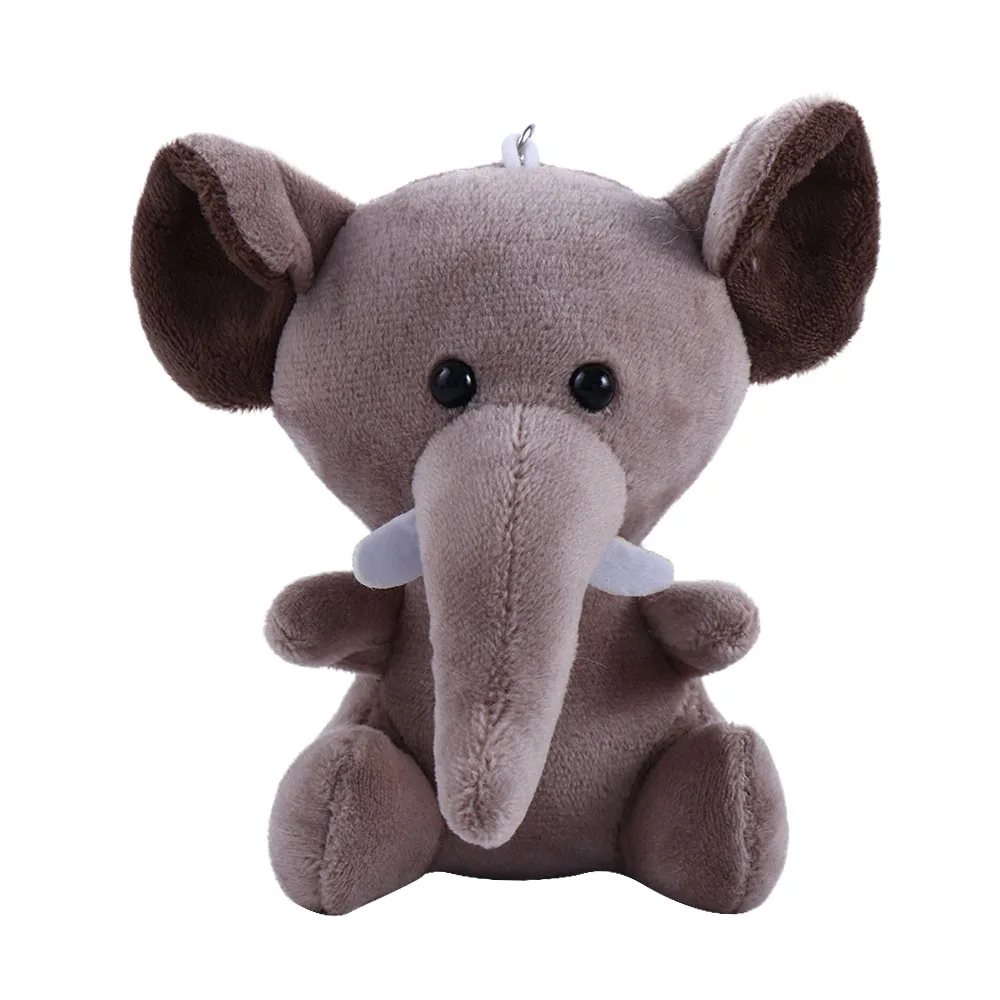 Llavero De Peluche De La Serie De Animales De La Selva (elefante)