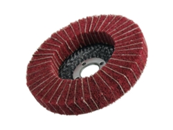 1 Disco De Pulido De Fibra Abrasiva De 10 Cm Con Grano, Nailon, Lámina, Rueda, Alta Eficiencia Y Durabilidad Para Diversos Materiales.