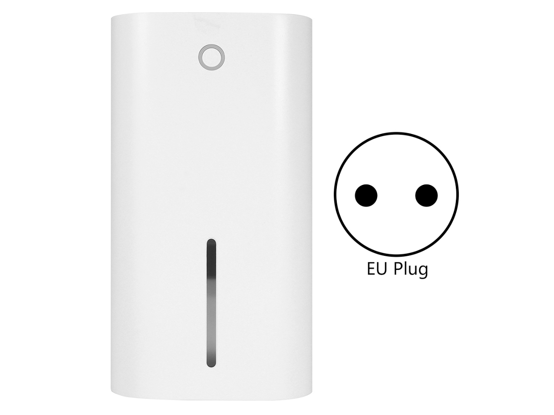 Deshumidificador portátil de 850 ml para el hogar, semiconductor, LED inteligente con indicador de tanque lleno, voltaje 100-240 V (enchufe UE)