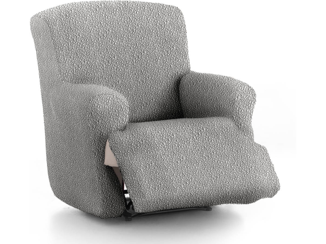 Funda Multielástica para Sillón Relax Extra MILICA Tejido Adaptable Spongy Gris