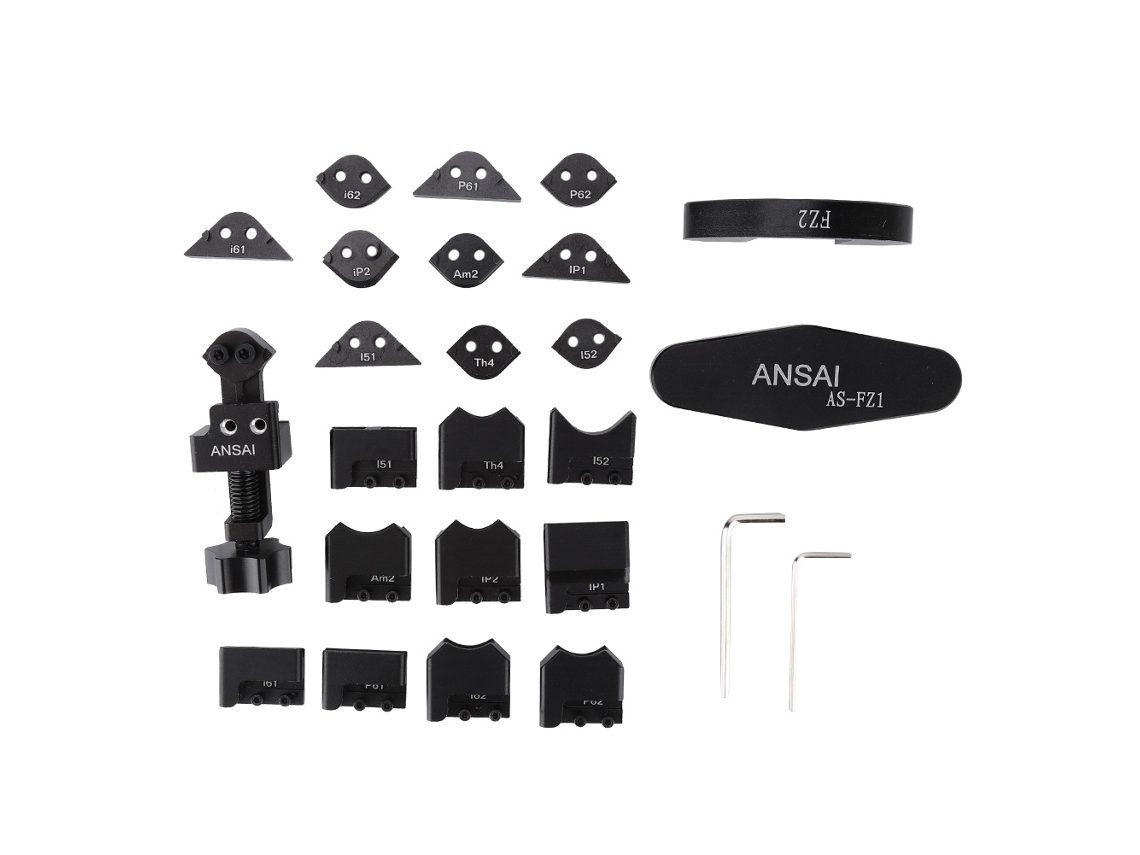 Kit de herramientas para reparar esquinas de iPhone/iPad/iPod, color negro y dorado claro