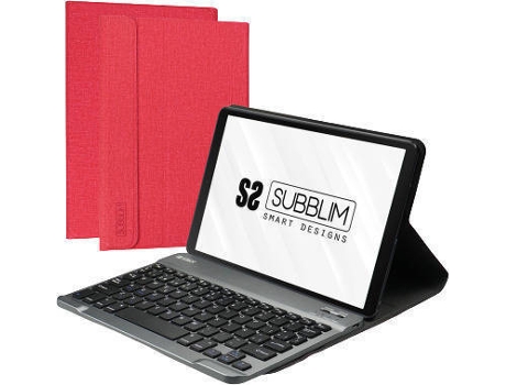 Funda Teclado Samsung GT A T510/515 SUBBLIM Rojo (Caja Abierta)