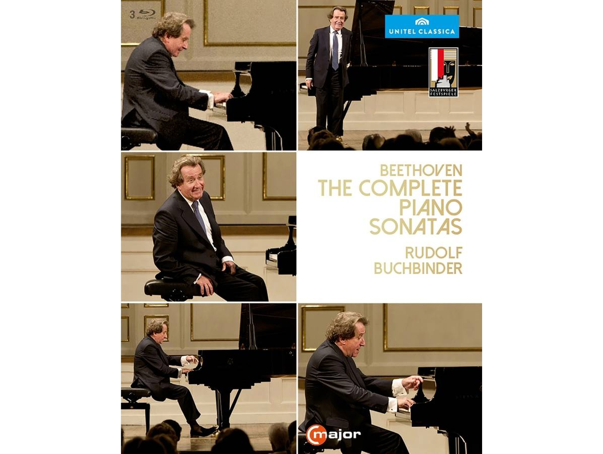 Blu-ray Video Buchbinder,Rudolf - Sämtliche Klaviersonaten (3 CDs)