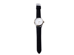 Reloj De Cuarzo Para Hombre Con Doble Calendario, Correa De Piel Sintética, Para Uso Diario.