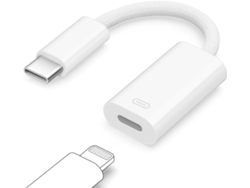 Adaptador Audio Usb-c A Lightning, 3-en-1, Datos/carga, Iphone/ipad