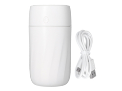 Mini humidificador portátil de 300 ml con luces de colores para el hogar, el dormitorio, la oficina y el coche.