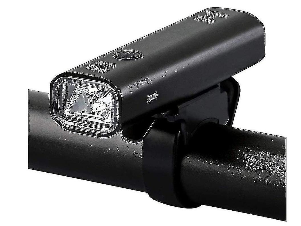 Juego de luces delanteras para bicicleta de montaña/carretera recargables por USB, color negro Yizhood