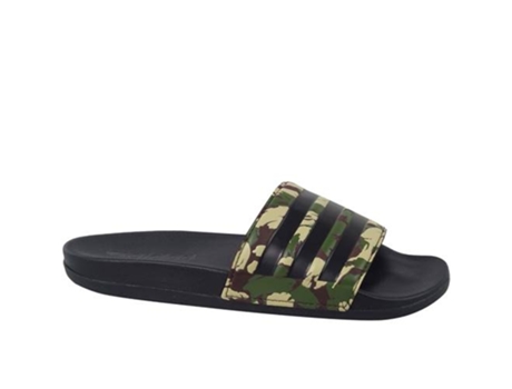Zapatillas Deportivas ADIDAS Adilette Comfort Slides Hombre (Beige, Verde -Material Sintético -39)