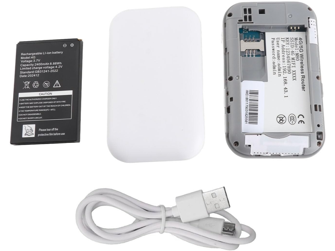 Router 4g Portátil Y Compacto Para Conexión A Internet De Alta Velocidad En Coches.