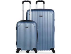Conjunto de Maletas de Viaje ITACA T71517 ABS Azul
