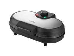 Crepera UNOLD 48165 Recubrimiento Antiadherente 1000 Watt Negro