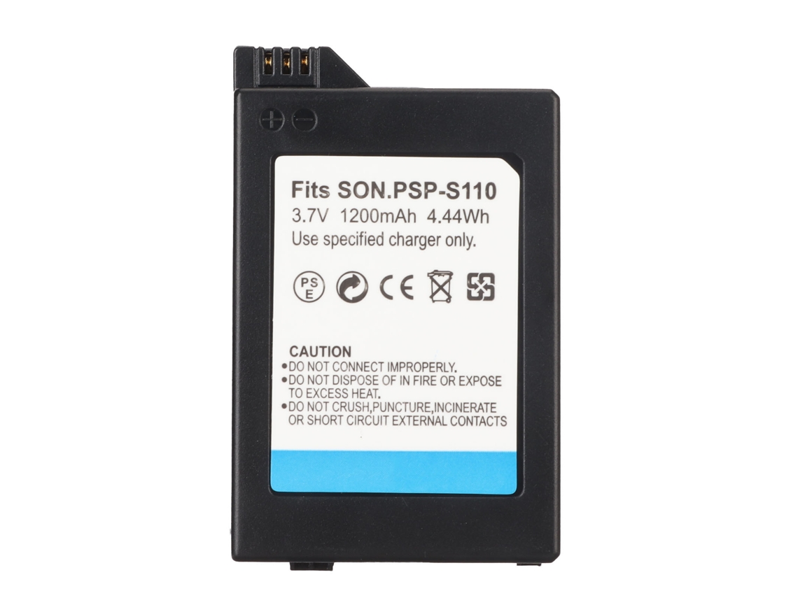Batería De Repuesto Para Psp S110 1200mah 3.7v Iones De Litio Para 3000 2000 2001 3001