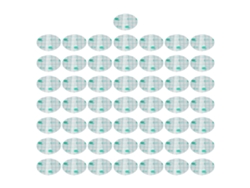 50pcs Taponcillos Oidos Bebe Impermeables Desechables Para Ducha Y Natación