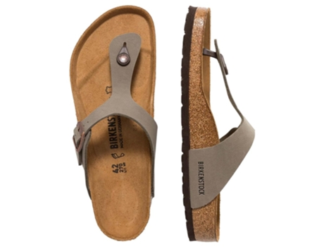Sandalias de Hombre BIRKENSTOCK Gizeh Gris (38)