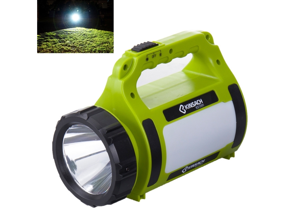 Foco Led Portátil Para Exteriores, Recargable Por Usb, De 5 W Y 1000 Lúmenes, Con Función De Salida