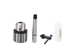 Portabrocas Con Aro Jt6 Y Cono Morse Mt2, Llave Y Accesorios Para Grifo.