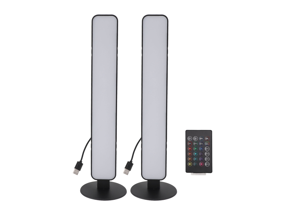 2026-barra De Luz Rgb Para Gaming Con Control Remoto 24 Teclas Usb, Luz Ambiental Para Pc, Tv Y Decoración De Habitación