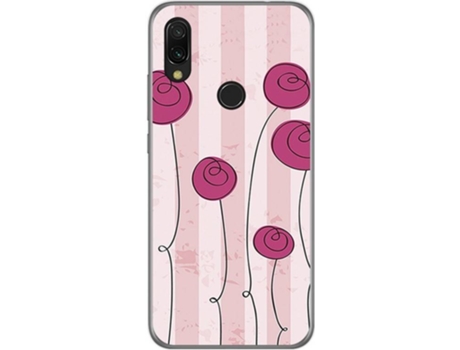 Carcasa Xiaomi Redmi 7 TUMUNDOSMARTPHONE Flores Vintage Multicolor