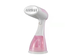 Vaporizador de ropa portátil Eifson de 1500 W, calentamiento rápido en 15 segundos, depósito extraíble de 300 ml (rosa)