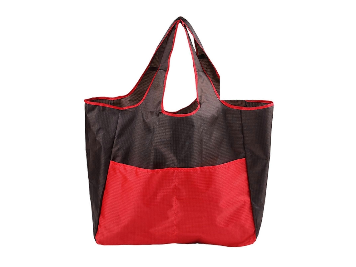 Bolsa de la compra plegable y reutilizable para viajes y compras en general, con costuras reforzadas, asas resistentes y gran capacidad. GOKOCO