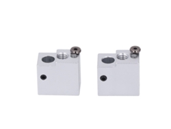 2 Bloques Calefactores De Aluminio Para Impresora 3d Kobra (3 Accesorios De Repuesto)