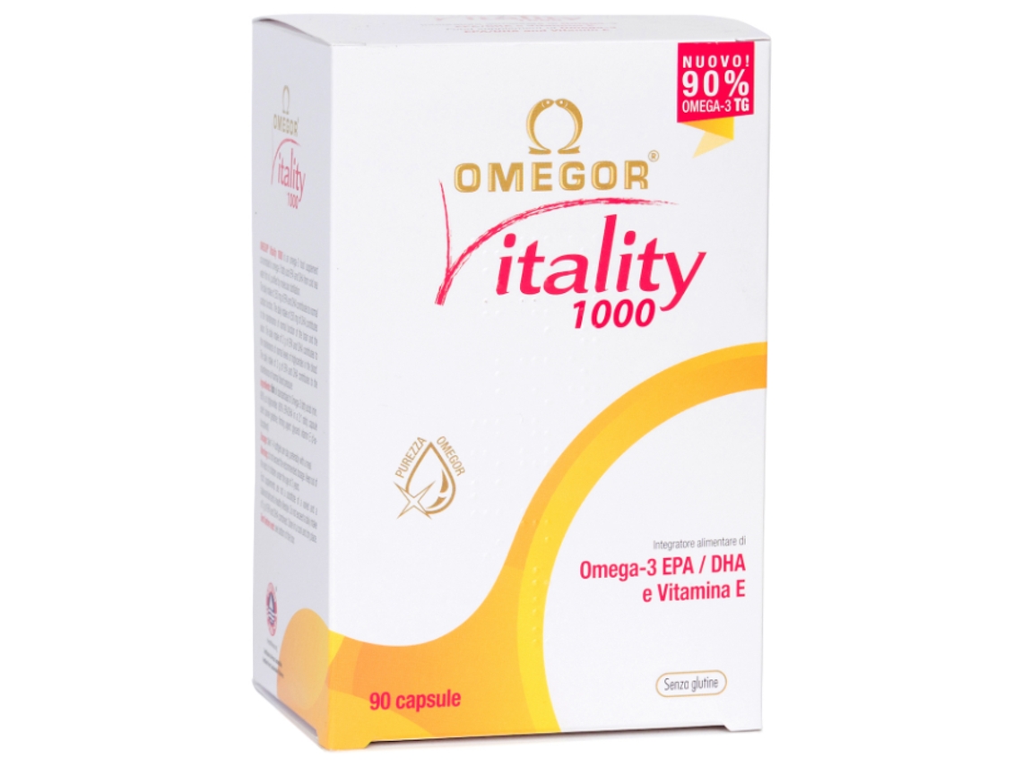 Omegor Vitalidad 1000 90 Perlas UGA NUTRACÉUTICOS