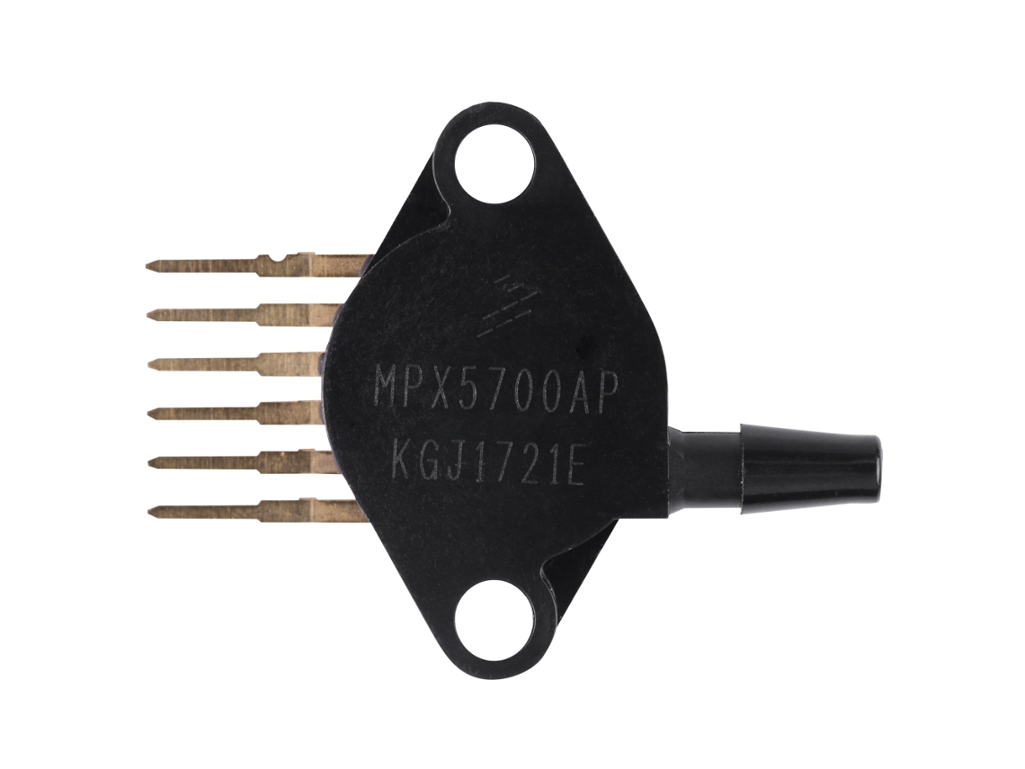 Sensor De Presión Absoluta Integrado 15-700 Kpa (2,18-101,5 Psi) Mpx5700ap Negro