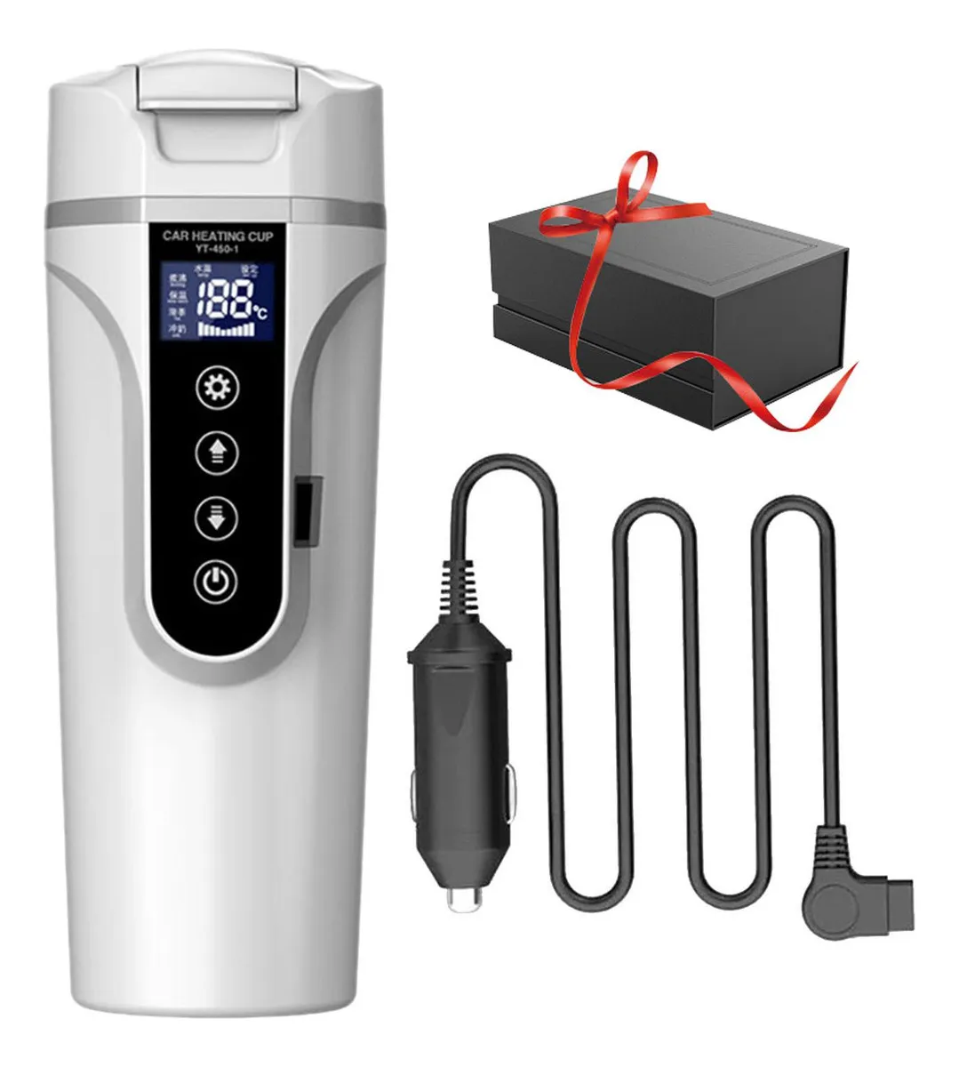 Hervidor eléctrico, calentador de coche, pantalla LED vayotoy