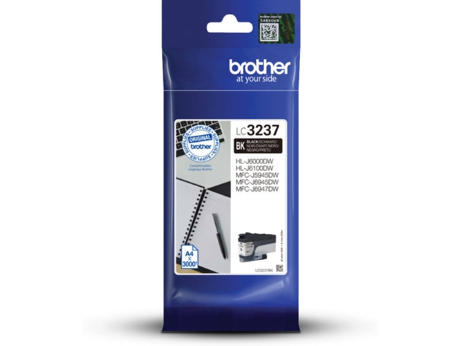 Cartucho de tinta BROTHER LC-3237BK