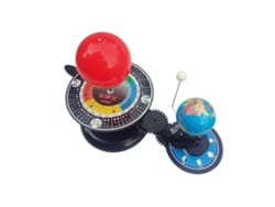 Veloriskku-modelo Do Sistema Solar Diy Com Órbita Terra Sol Lua Ferramenta Educativa Para Crianças