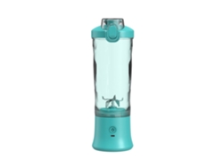 Exprimidor de frutas Eifson de 600 ml, licuadora con vaso de jugo en forma de diamante y 6 cuchillas (azul Tiffany)