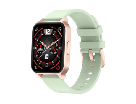 Smartwatch Con Carga Magnética Impermeable Multifuncional Compatible Con Bluetooth Ritmo Cardíaco Verde