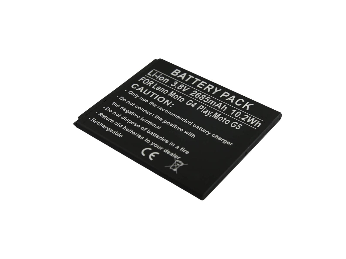 Batería para Motorola Moto G4 Play / Moto G5 3.8v 2685mah negra Íon Warn