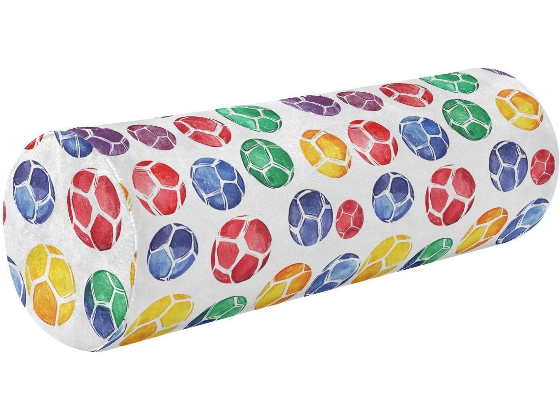 Almohada Cervical Cilíndrica Frodotgv Espuma Viscoelástica Soporte Fácil Fáciles Fácilmente