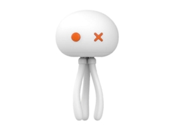 Linda luz nocturna infantil, portátil, con forma de medusa, ideal para la habitación del bebé. Incluye trípode flexible con pinza.