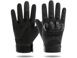 Guantes Tácticos Con Protección Para Los Nudillos, Transpirables Y Antideslizantes, Color Negro.