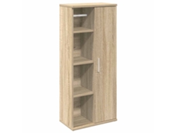 Maison Exclusive - Mueble De Baño Con Portarrollos Roble Sonoma 39x22x90 Cm