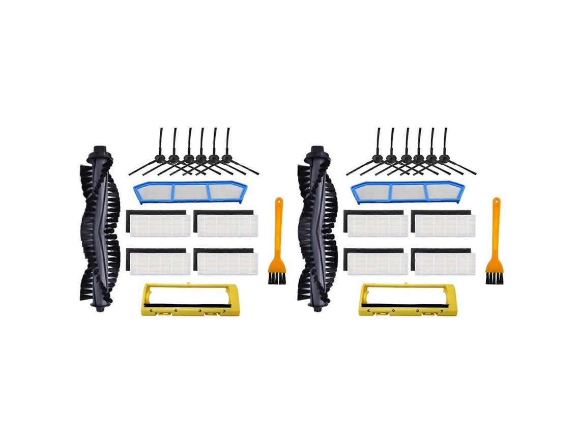 2 Set For Ilife A4 A4s A40 Polaris Pvcr 0726 0826 0926 Vacuum Cleaner Replacement Spare Parts