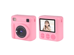 Cámara digital Cuich con impresión instantánea para adolescentes, 2,4 pulgadas, HD, 32 GB, recargable, con papel fotográfico, color rosa