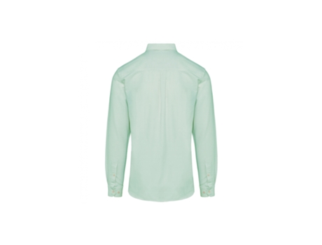 Camisa de Hombre KARIBAN PREMIUM Larga Oxford Verde (S)