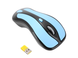 Ratón Óptico Inalámbrico 2.4g Con Giroscopio 6d, Receptor Usb Para Pc Smart Tv Box, Azul/negro