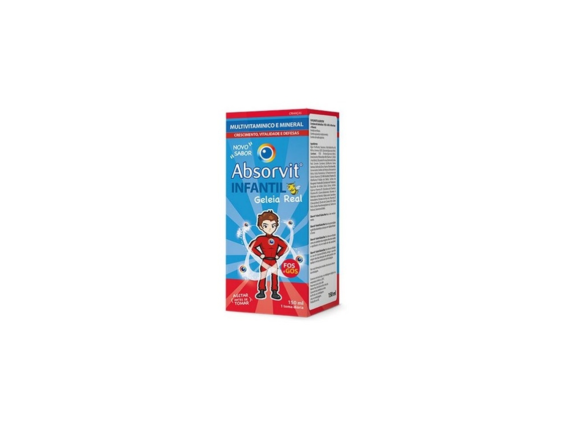 Suplemento Alimentar FARMODIÉTICA Absorvit Infantil Jalea Real (150 ml)