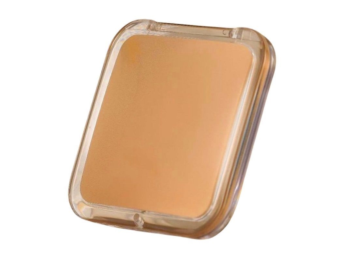 Espejo De Maquillaje Plegable De Doble Cara Con Aumento De 15x, Color Blanco, Ideal Para La Oficina Y Los Viajes.