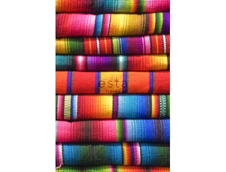 Fotomural ESTAHOME (186 x 270 cm - Tejido - Multicolor)