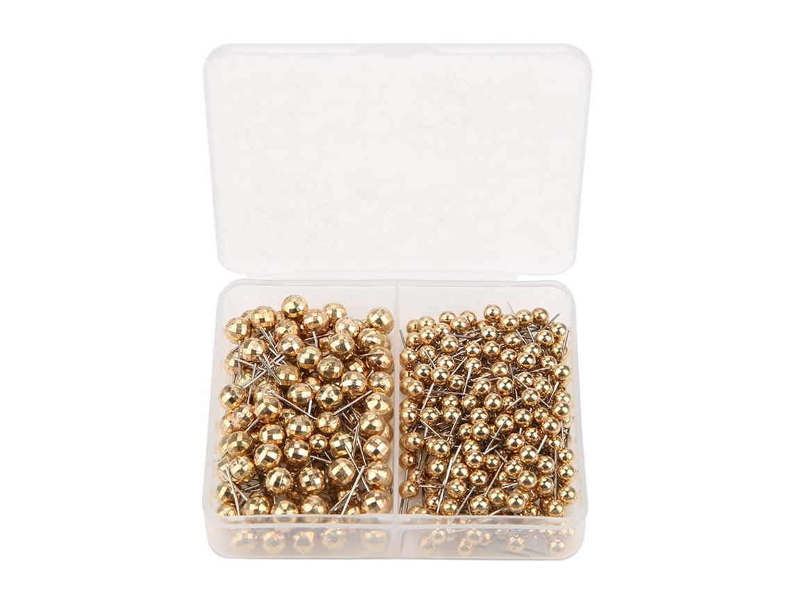 Alfileres de costura Golden Pearl, 300 unidades