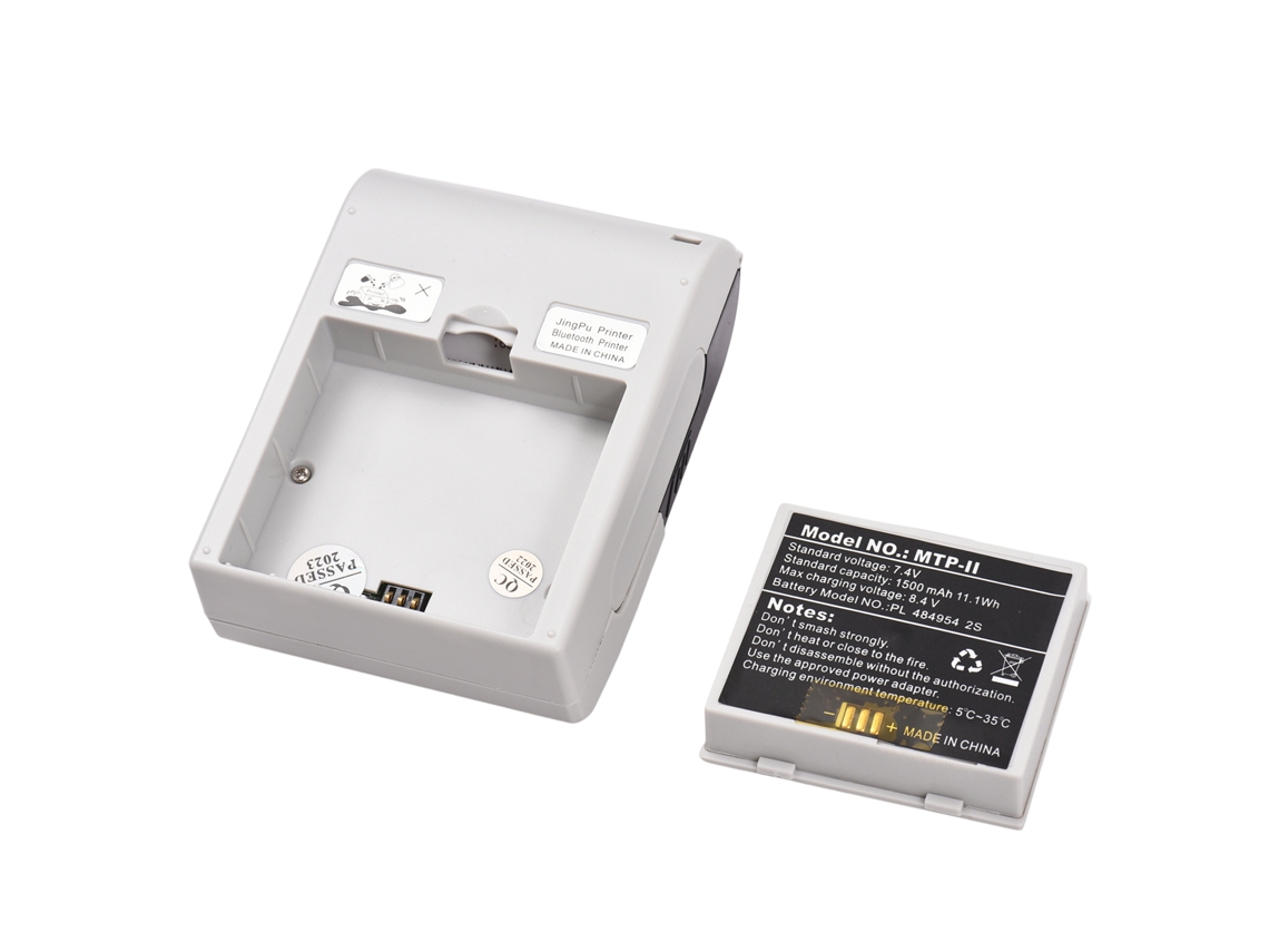 Impressora Térmica Portátil Sem Fio Usb De 2 Polegadas Para Comércio Varejista E Restaurantes