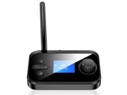Adaptador De Audio Inalámbrico 2 En 1, Transmisor Y Receptor Con Pantalla Lcd Para Sistema De Altavoces De Tv.
